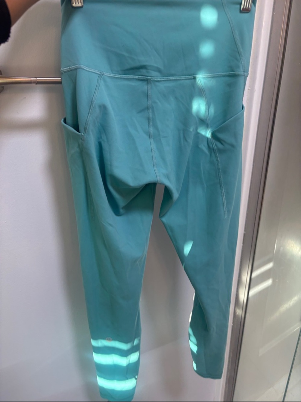 lululemon athletica Teal Leggings with Side Pockets